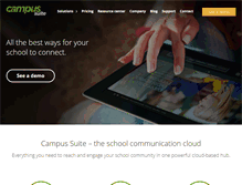Tablet Screenshot of campussuite.com